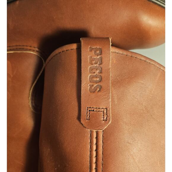 VTG 90\'s Red Wing Pecos Leather Work Boots 1104 Men\'s 7EEE Russet Soft Toe EUC main image 10